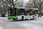 Mercedes -Benz Citaro C2, PM-RB 344 von Regiobus Potsdam -Mittelmark als Messe Shuttle Bus (Grüne Woche).