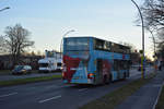 15.02.2019 | Berlin, Zehlendorf | MAN Lion's City DD | BVG | B-V 3105 | 