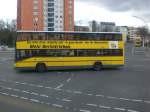 MAN-Doppeldecker auf der Linie 181 nach Britz Kielinger Strae an der Haltestelle Steglitz Steglitzer Damm/Albrechtstrae.