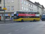 MAN-Doppeldecker auf der Linie 101 nach U-Bahnhof Turmstraße an der Haltestelle Zehlendorf Eiche.
