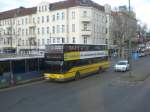 MAN-Doppeldecker auf der Linie 186 nach S-Bahnhof Lichterfelde Sd nahe vom U-Bahnhof Schlostrae.