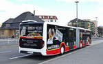 SEV Ersatzverkehr der S Bahn Berlin mit dem MAN Lion's City 18C der Altlandsberger Verkehrsgesellschaft mbh-Altlandsberg Bus.