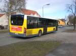 Mercedes-Benz O 530 II (Citaro Facelift) auf der Linie 350 an der Haltestelle Alt-Karow.