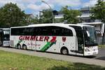 Mercedes-Benz MB Travego von Gimmler- Wetzlaer Verkehrsbetriebe GmbH.