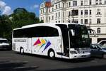 Mercedes-Benz Travego, ''Reisedienst Hermessen''. Berlin im Juni 2025.