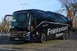Setra S 516HD, ''Frankenland Reisen'', Berlin im Dezember 2025.