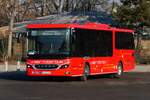 Setra S 515LE, Wg.2502, 'unser roter bus', Berlin im Januar 2025.