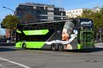 Setra S 531 DT, ''Flixbus /Umbrella Coach'', Berlin im Oktober 2025.