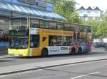 MAN Lion's City DD (Doppelstock) auf der Linie 285 nach Zehlendorf Am Waldfriedhof am S+U Bahnhof Rathaus Steglitz.