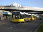 MAN Niederflurbus 2. Generation auf der Linie 221 nach U-Bahnhof Leopoldplatz am S+U Bahnhof Wittenau.