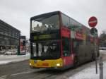 MAN Lion's City DD (Doppelstock) auf der Linie 100 nach S+U Bahnhof Alexanderplatz am S+U Bahnhof Zoologischer Garten.