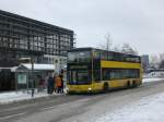 MAN Lion's City DD (Doppelstock) auf der Linie M46 nach U-Bahnhof Bitz-Süd am S+U Bahnhof Zoologischer Garten.