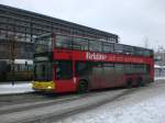 MAN Lion's City DD (Doppelstock) auf der Linie 100 nach S+U Bahnhof Alexanderplatz am S+U Bahnhof Zoologischer Garten.
