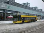 MAN Lion's City DD (Doppelstock) auf der Linie M46 nach S+U Bahnhof Zoologischer Garten am S-Bahnhof Südkreuz.