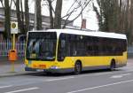 Mercedes-Benz O 530 LE  (Citaro) auf der Linie 122 nach U-Bahnhof Kurt-Schumacher-Platz am S-Bahnhof Wilhemsruh.