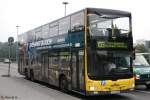 BVG 3350 (B V 3350).
Der Bus macht Werbung fr Pro Organspende.de.
Berlin Spandau Bahnhof, 9.8.2010.