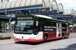 BOGE 0804 (BO GE 804) macht Werbung fr die Harawi Clinic.
Bochum HBF, 6.6.2010.