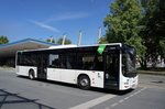Bus Chemnitz: MAN Lion's City Ü der RVE (Regionalverkehr Erzgebirge GmbH), aufgenommen im Juni 2016 am Omnibusbahnhof in Chemnitz.
