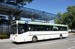 Bus Chemnitz: Mercedes-Benz O 407 der RVE (Regionalverkehr Erzgebirge GmbH), aufgenommen im Juni 2016 am Omnibusbahnhof in Chemnitz.