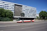 Bus Chemnitz: Mercedes-Benz Citaro LE Ü vom Omnibusunternehmen Olaf Klietsch, aufgenommen im Juni 2016 in der Innenstadt von Chemnitz.