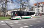 Bus Chemnitz: Setra S 415 LE business der Regiobus Mittelsachsen GmbH, aufgenommen im März 2019 am Omnibusbahnhof in Chemnitz.