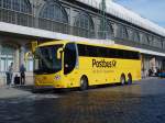 Scania OmniExpress 360 - M C 5962 - in Dresden, Bayrische Straße (am Hbf) - am 20-August-2015 --> Fahrzeug gehört: Geldhauser Fernbuslinien, Hofolding