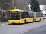 MAN NG 363 Lion´s City GL - DD VB 7200 - Wagen 454 200 - in Dresden, am Bahnhof Klotzsche - am 8-April 2016