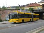Solaris Urbino auf der Linie 62 nach Dölzschen am Haltepunkt Plauen.(1.8.2011)