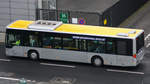 Ein MB O530 ( 3-Türer ) von Mesenhohl-Bus am Düsseldorfer Flughafen auf der Shuttle-Linie 24 | #1 | 10.02.2018