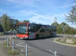 Mercedes-Benz O 530 II (Citaro Facelift) auf der Linie 776 nach Dsseldorf-Derendorf Mercedesstrae am S-Bahnhof Dsseldorf Flughafen.(1.10.2012) 