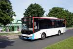 Bus Eisenach / Bus Wartburgkreis: Otokar Vectio C (EA-WM 28) vom Verkehrsunternehmen Wartburgmobil (VUW), aufgenommen im August 2021 im Stadtgebiet von Eisenach.