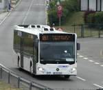 FRABus Mercedes Benz Citaro C2 am 23.05.15 in Frankfurt am Main Flughafen von einen Planespotterpunkt aus Fotografiert	