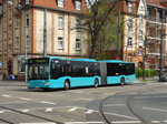 VGF/ICB (In der City Bus) Mercedes Benz Citaro 2 G 414 als SEV auf der Linie U5 am 14.04.16 in Frankfurt am Main