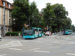 VGF/ICB (In der City Bus) Mercedes Benz Citaro 2 G 420 als SEV auf der Linie U5 am 27.07.16 in Frankfurt am Main
