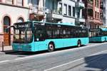 Neuer VGF/ICB MAN Lions City Wagen 519 am 26.05.18 in Frankfurt am Main Bornheim Mitte