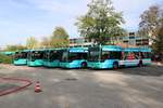 Autobus Sippel Mercedes Benz Citaro 1 Facelift am 26.10.19 auf dem Betriebshof bei einer öffentlichen Feuerwehr Übung 