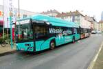 ICB Solaris Urbino Hydrogen Wasserstoff Bus Wagen 248 am 19.11.22 in Frankfurt Westbahnhof