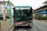 ICB Solaris Urbino Hydrogen Wasserstoff Bus Wagen 250 am 19.11.22 in Frankfurt Westbahnhof