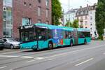 ICB Solaris Urbino 18 Wagen 468 am 02.06.24 in Frankfurt am Main
