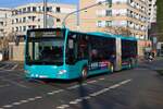 ICB Mercedes Benz Citaro 2 G Wagen 435 am 24.01.26 auf der Linie 80 in Frankfurt am Main