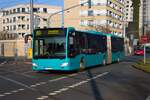 ICB Mercedes Benz Citaro 2 G Wagen 422 am 24.01.26 auf der Linie 80 in Frankfurt am Main