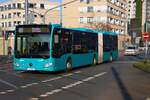ICB Mercedes Benz Citaro 2 G Wagen 447 am 24.01.26 auf der Linie 80 in Frankfurt am Main