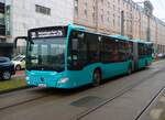 ICB Mercedes Benz Citaro 2 G Wagen 453 am 07.02.26 in Frankfurt am Main