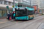 ICB Solaris Urbino 12 Wagen 556 am 07.02.26 min Frankfurt am Main