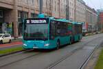 ICB Mercedes Benz Citaro 2 G Wagen 452 am 07.02.26 in Frankfurt am Main