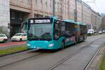 ICB Mercedes Benz Citaro 2 G Wagen 435 am 07.02.26 in Frankfurt am Main