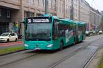 ICB Mercedes Benz Citaro 2 G Wagen 458 am 07.02.26 in Frankfurt am Main