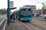 ICB Mercedes Benz Citaro 2 G Wagen 453 am 07.02.26 in Frankfurt am Main