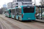 ICB Mercedes Benz Citaro 2 G Wagen 421 am 07.02.26 in Frankfurt am Main