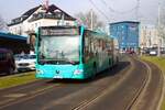 ICB Mercedes Benz Citaro 2 G Wagen 446 am 07.02.26 in Frankfurt am Main